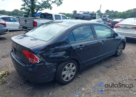 2008 Honda Civic Sdn Lx z USA, uszkodzony, nr VIN 2HGFA16518H343697
